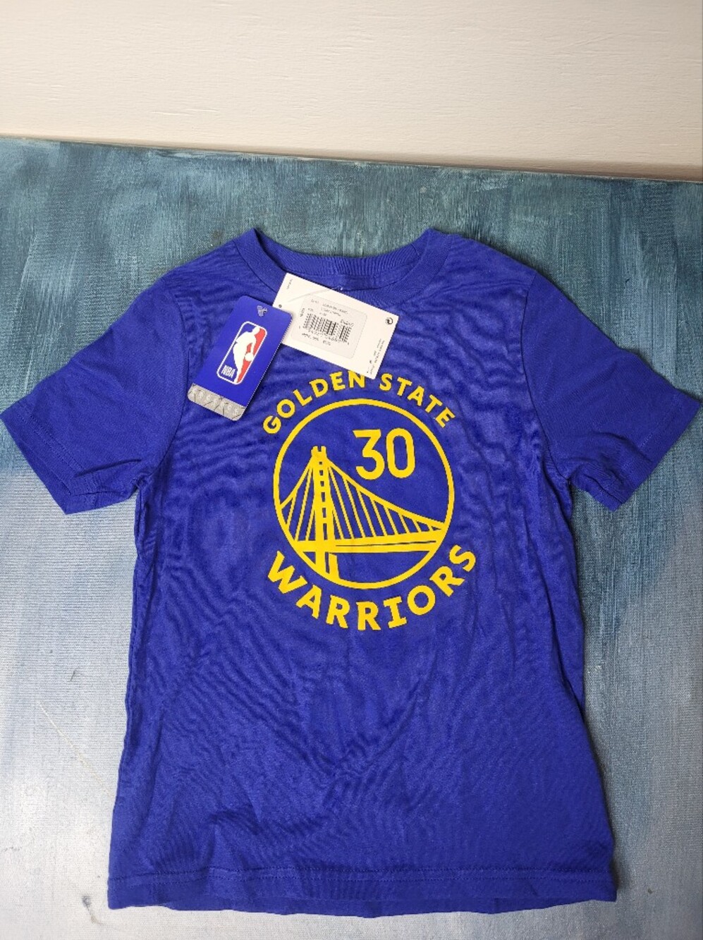 Nike Kid's NBA Steph Curry Golden State Warriors T Shirt Size Medium New
